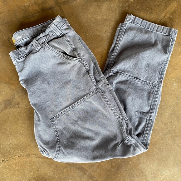 VTG Carhartt Double Knee Carpenter Work Pants - Picture 1 of 13